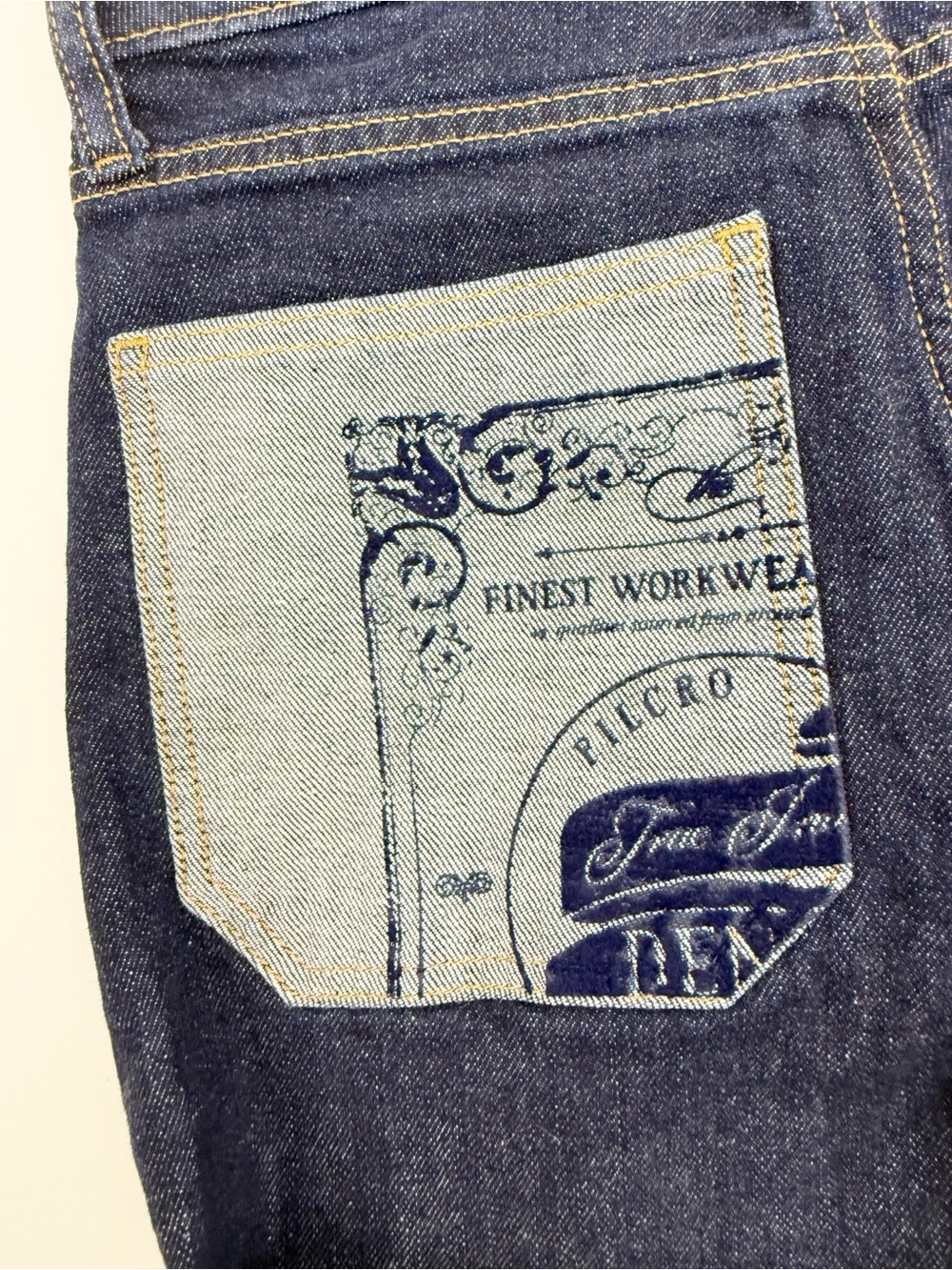 Pilcro X Anthropologie High Rise Cuffed Jeans Dark Wash Straight Wide Leg - Picture 10 of 16